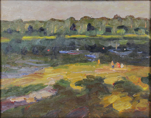 Лобковский Александр Александрович. Утро на Кустарке